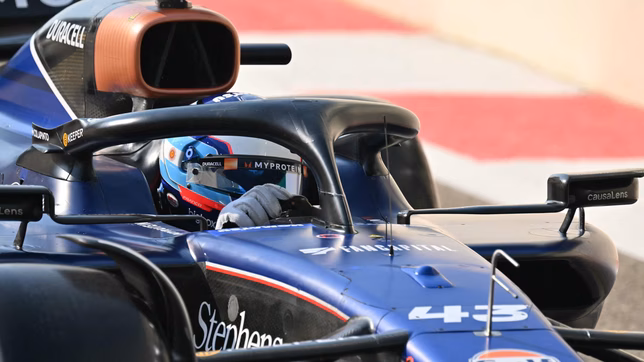 colapinto se quedo afuera en la q3 del gran premio de abu dhabi y largara ultimo en la ultima carrera del ano