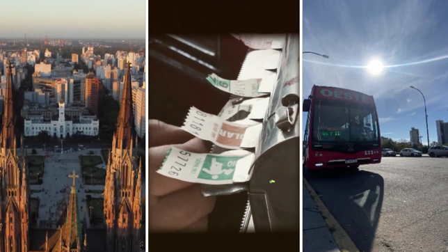 la empresa de micros nueve de julio cumple 86 anos recorriendo la plata y lo celebro con un emotivo video