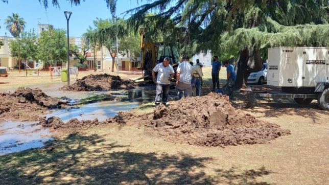 por obras y reparaciones faltara el agua en varios puntos de la plata