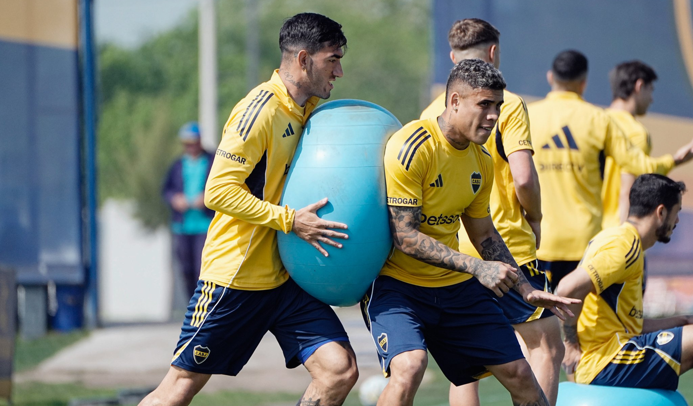 Boca entrenamiento