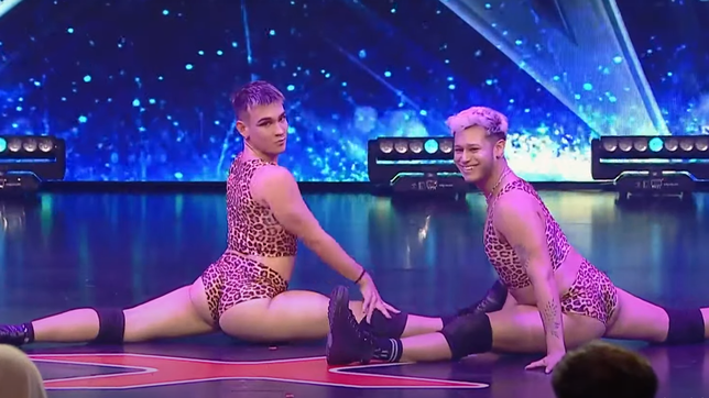 dos platenses deslumbraron bailando twerk en got talent y pusieron a perrear a abel pintos