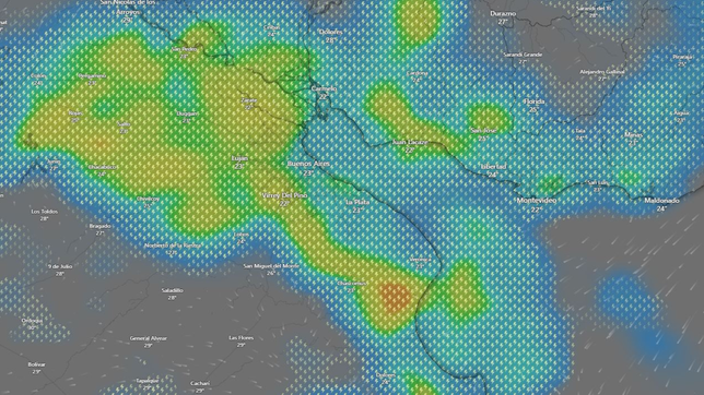 viento, lluvias y ocasional caida de granizo: ¿a que hora podrian llegar las tormentas?