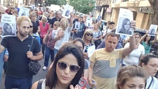 familiares pidieron justicia por la muerte de una joven en el instituto medico platense