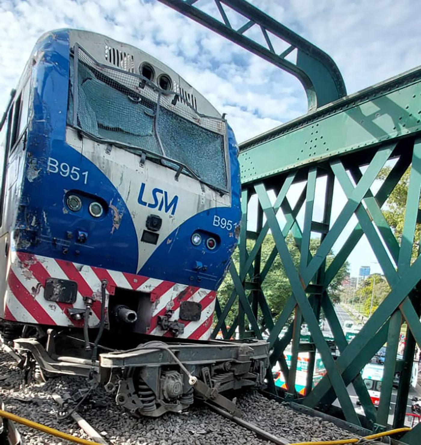 Línea San Martín: la sospecha que hay sobre las causas del choque de trenes  en Palermo