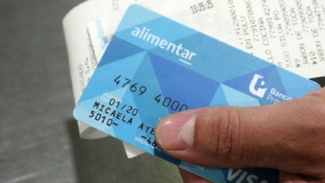 estudian entregar la tarjeta alimentar a jubilados y pensionados