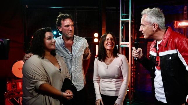 video: luz la volvio a romper en la voz argentina y ozuna la felicito en redes