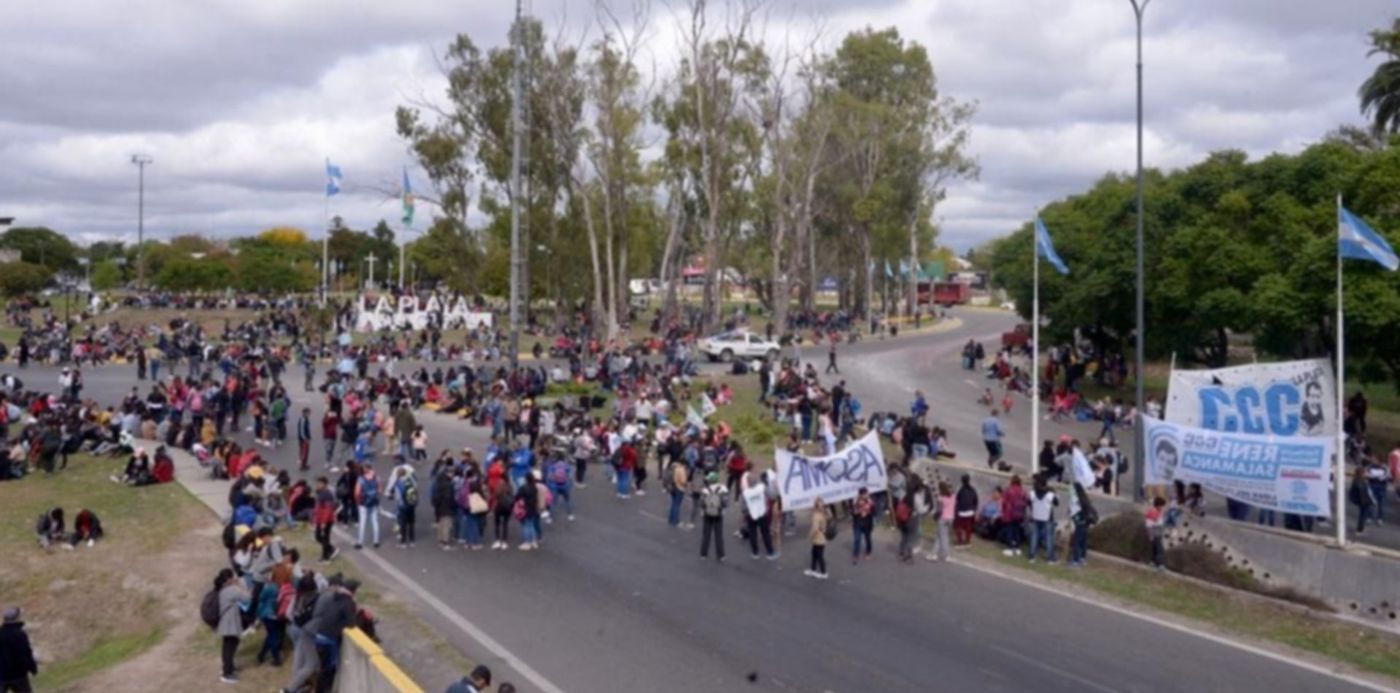 Corte Autopista La Plata-Buenos Aires Corriente Clasista Combativa CCC