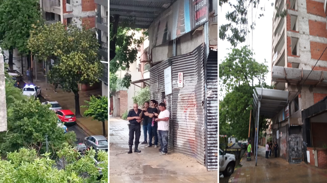 un pintor fue hallado muerto en una obra en construccion e investigan que fue lo que le paso
