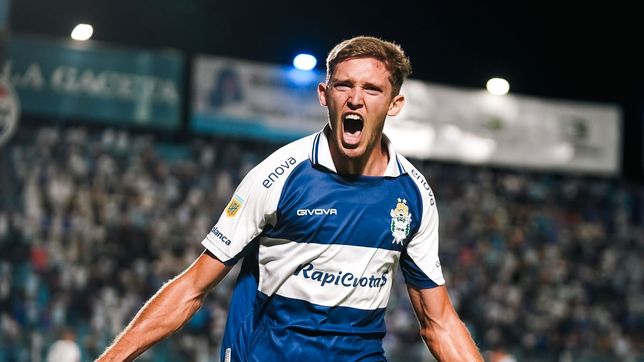 asi fue el tempranero gol de castillo que abrio la cuenta del lobo en tucuman