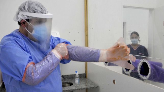 video: asi funciona el consultorio cabina para hisopados del hospital san juan de dios