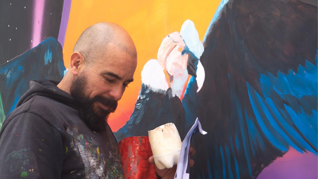 homenajearan a lumpen bola con un mural y un festival cultural en pleno centro