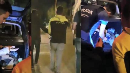 VIDEO: Así detuvieron al vecino exhibicionista y que tenía un arsenal de armas en su casa
