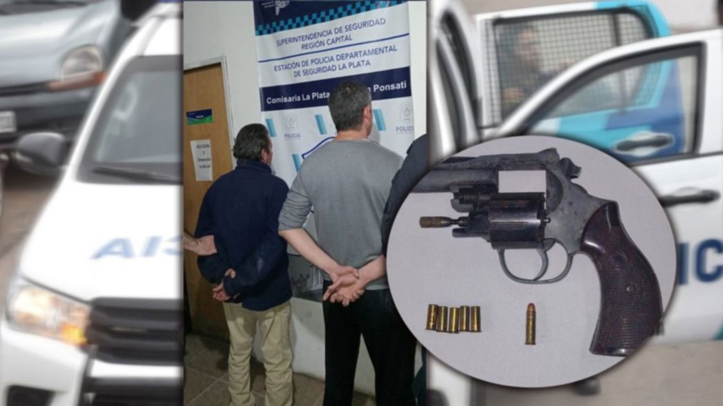 Trompadas, armas y un herido de bala en una violenta pelea familiar en La Plata