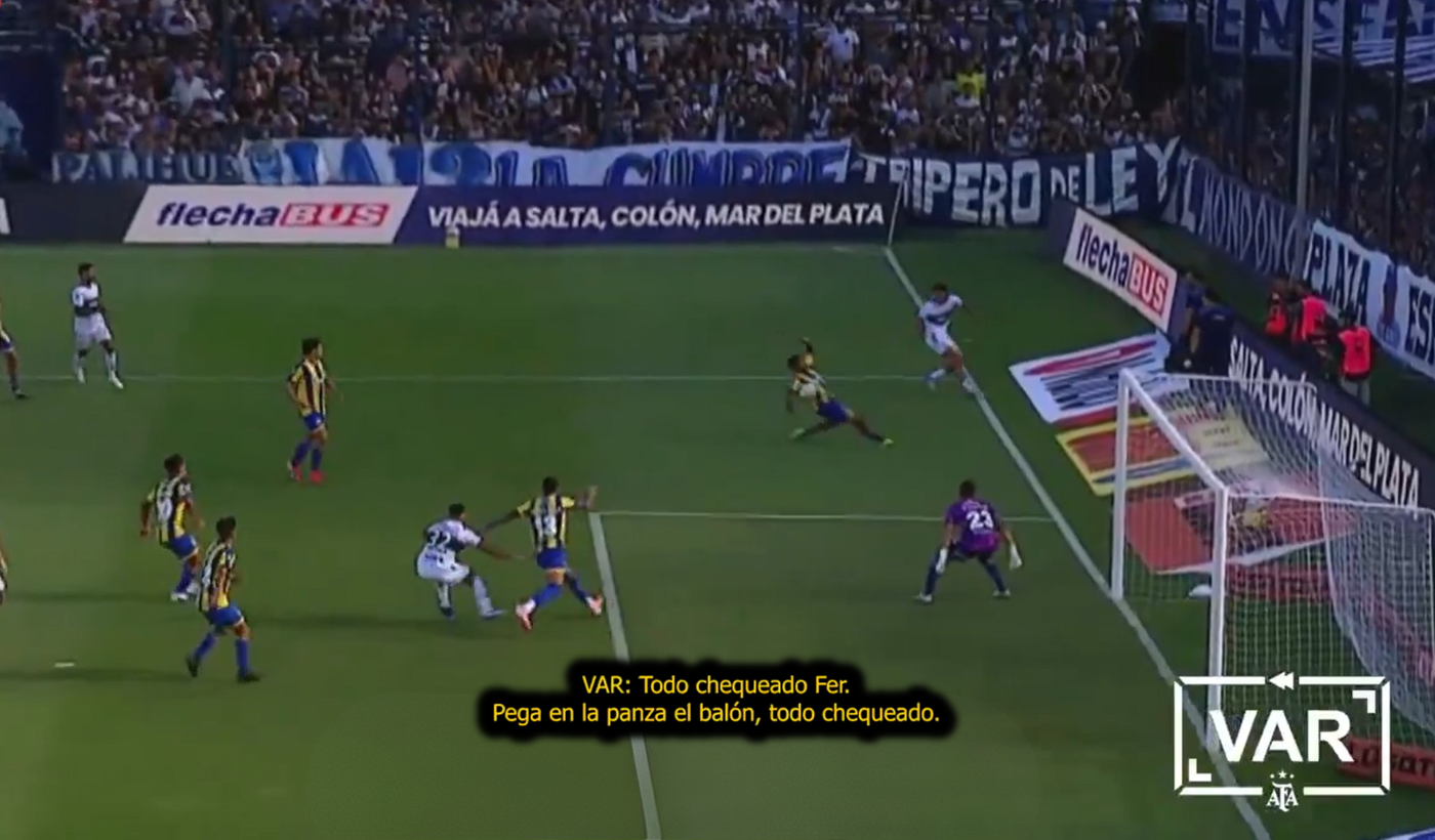 Portada VAR Gimnasia Rosario Central