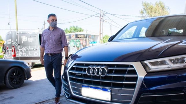 secuestran un auto valuado en 4 millones de pesos por una deuda de patente de un millon