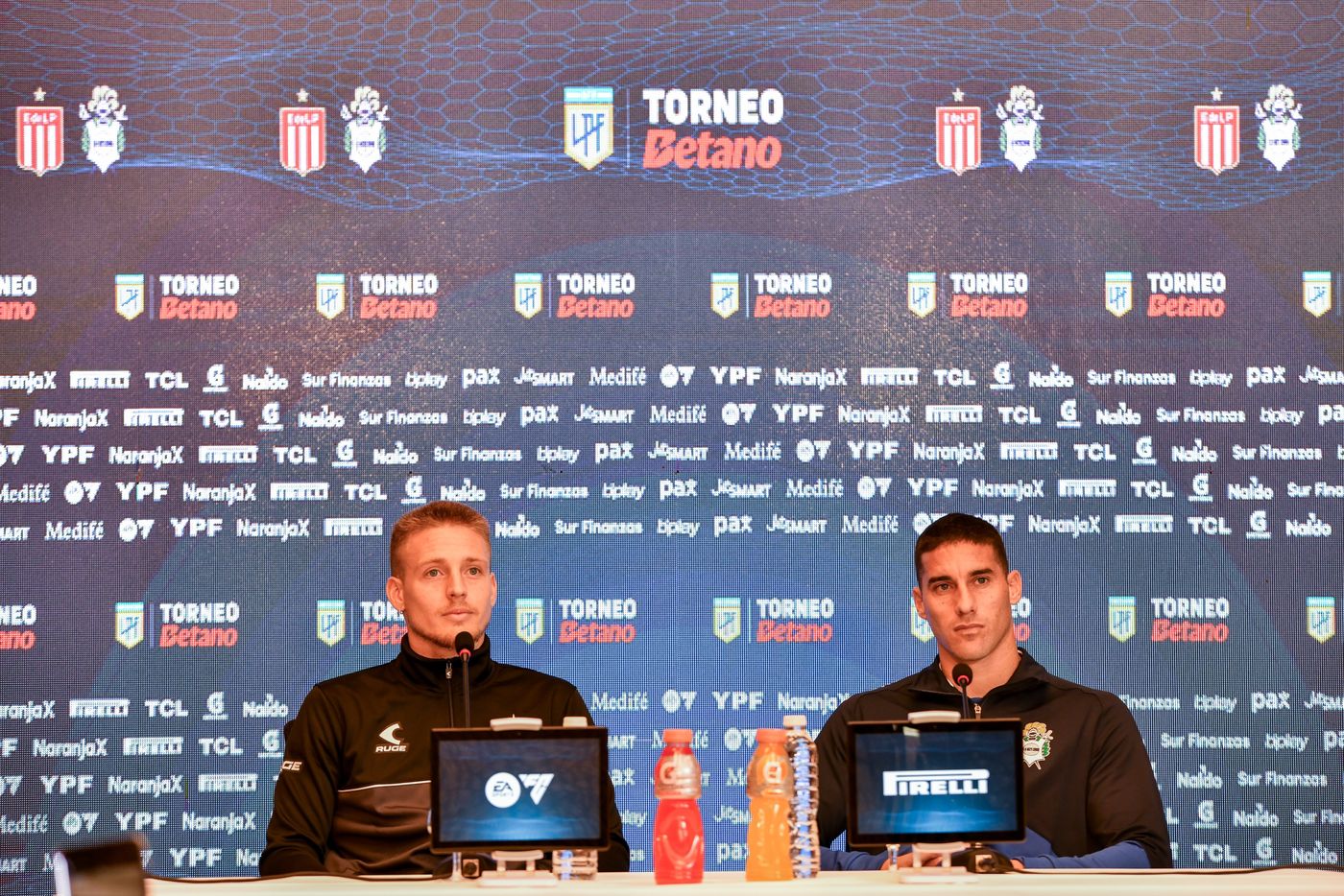 Leonardo Morales fue a la conferencia como capit&aacute;n de Gimnasia.