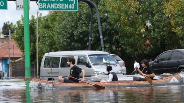 emergencia climatica en la plata: analizan un proyecto clave de la asamblea de inundados