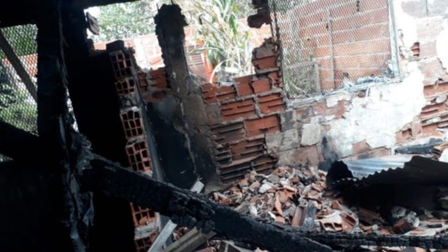 un cadete penitenciario le salvo la vida a su familia atrapada en un incendio en la plata