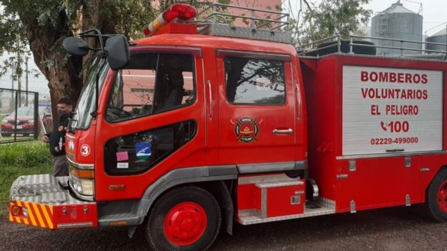 bomberos de el peligro estan sin luz, internet y telefono por el imparable robo de cables