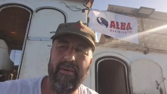 cascote bertola fue liberado por israel, deportado a la argentina y ya esta en la plata