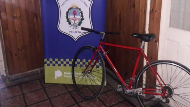 robo una bicicleta en tolosa y lo atraparon queriendo venderla en internet