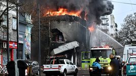 sigue la situacion de emergencia en el deposito y continua el riesgo de derrumbe