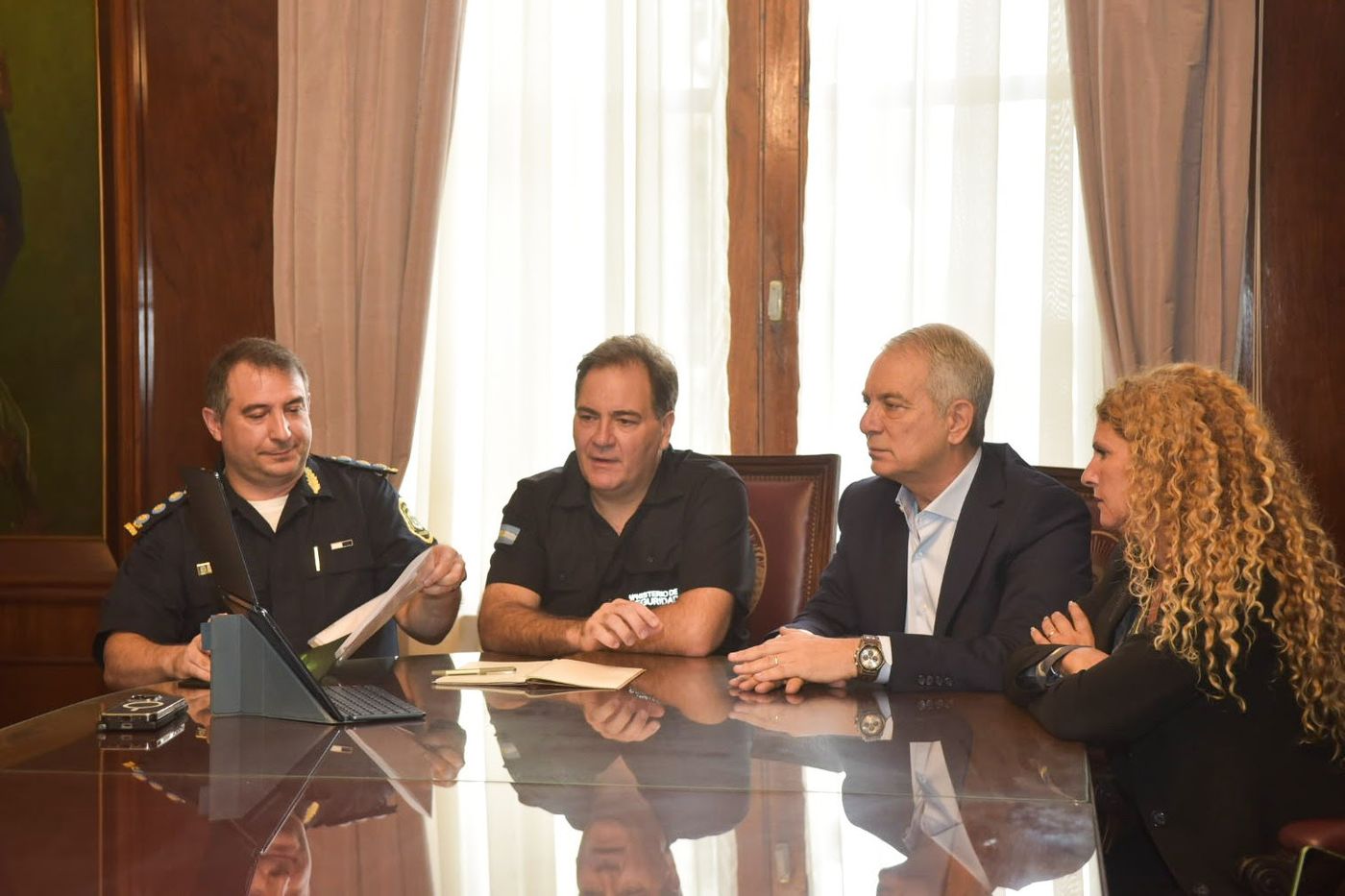 Julio Alak Javier Alonso reunión seguridad (3).jpg