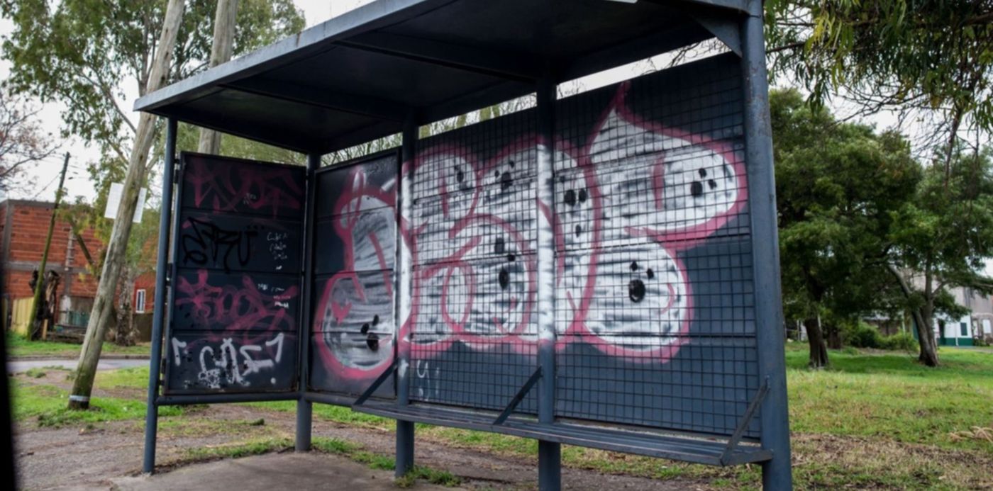 Parada Paro de micros colectivos