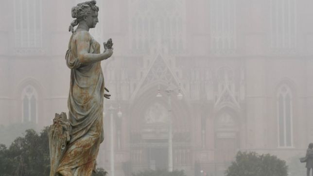 el humo por un incendio en uruguay llega al amba con fuertes olores: ¿afecta a la plata?