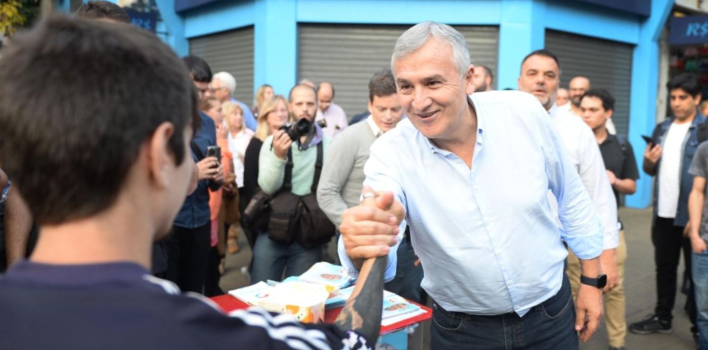 Gerardo Morales en La Plata