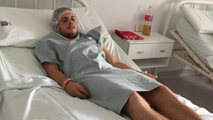 Vivo con 18 placas en la cara: el joven atacado por dos rugbiers contó cómo pasa sus días