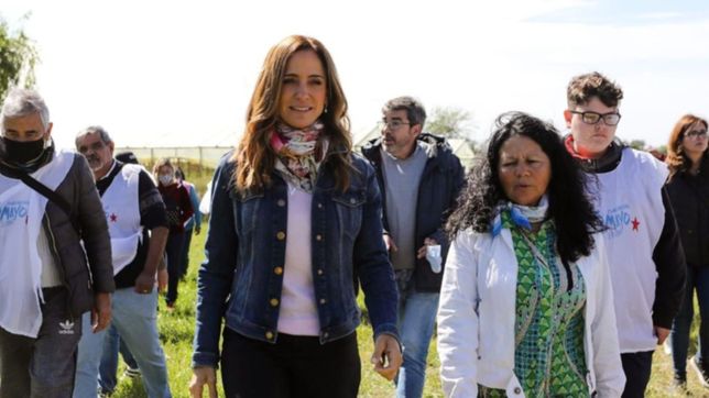 en la recta final, tolosa paz desplego una intensa campana en barrios de la plata