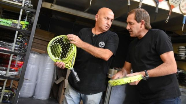 garro visito una fabrica de prestigio en los hornos: el futuro es de los que invierten