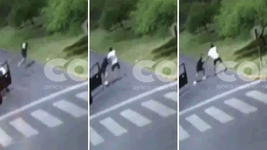 un luchador de mma se agarro a pinas con dos ladrones para evitar que le robaran el auto