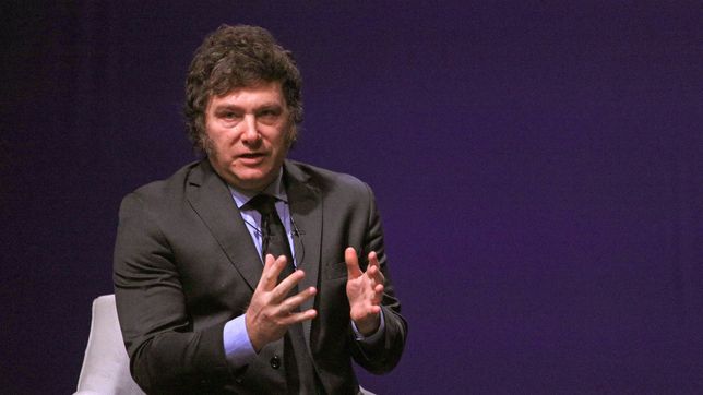 milei aseguro que los salarios empezaron a ganarle a la inflacion y que el indice de abril sera de un digito