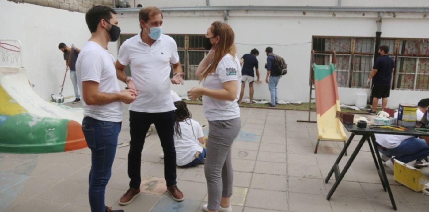 Inicio de clases en La Plata - Inicio de clases en La Plata 2021 Julio Garro