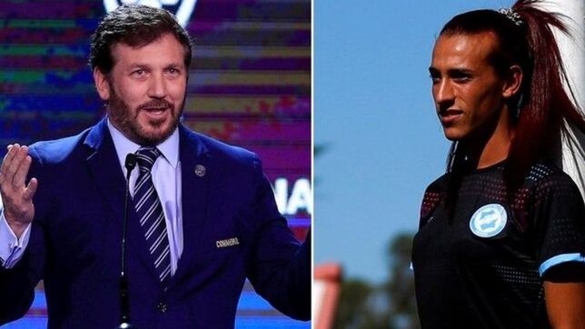 el presidente de la conmebol hablo sobre el caso de la jugadora trans de villa san carlos
