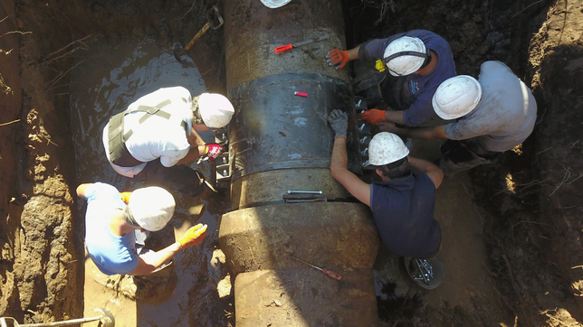 nueva planta potabilizadora, cloacas y canerias: las obras que anuncio absa para 2025