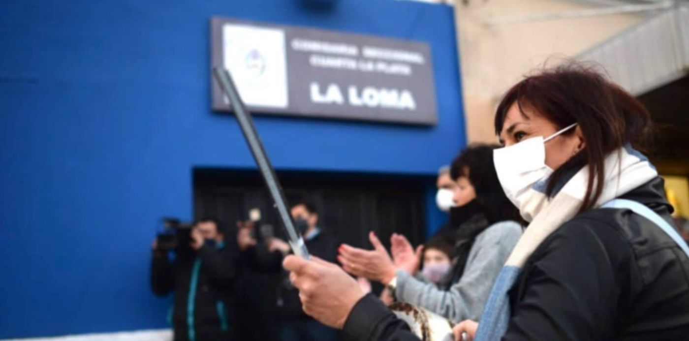 Marcha inseguridad La Loma