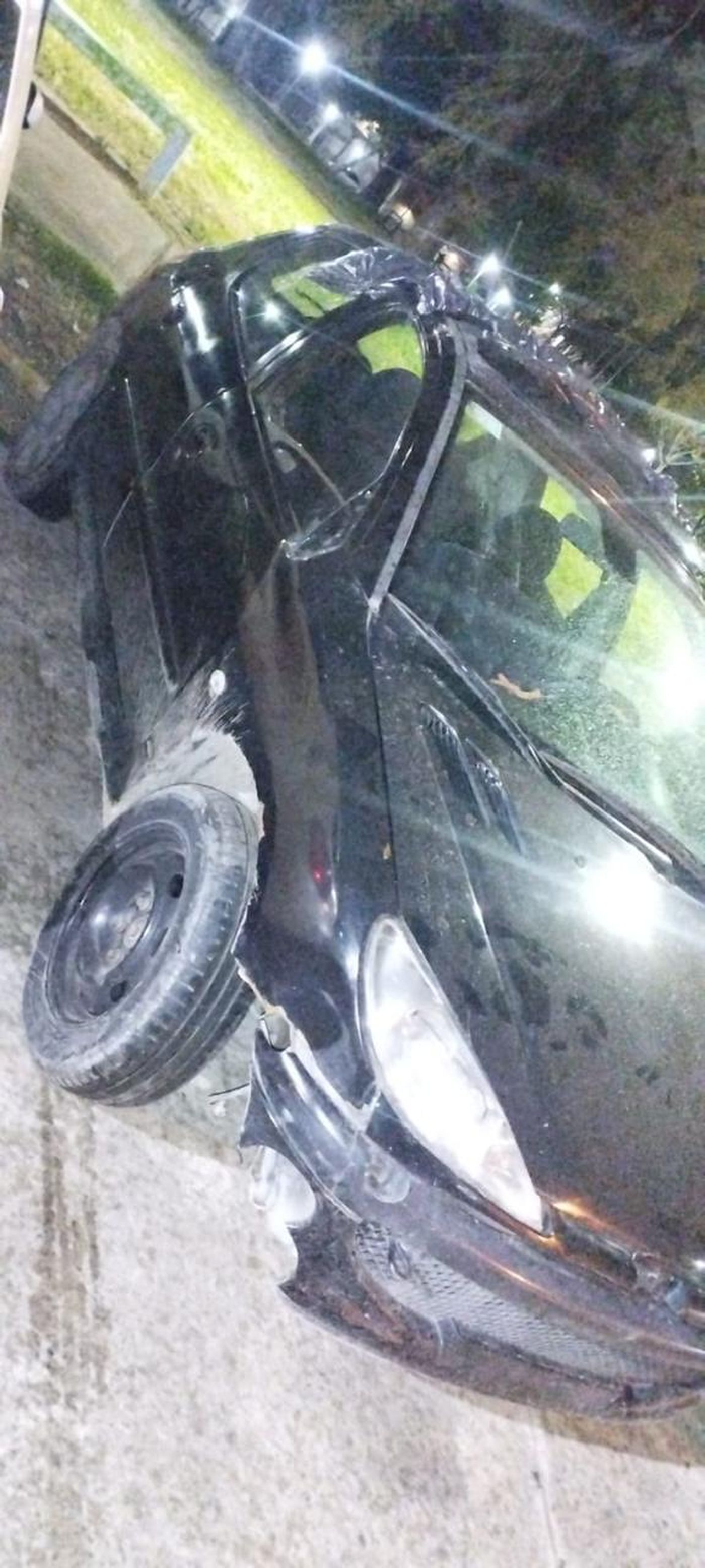 El vehículo con el que el prestamista fue a la casa de su deudor, en Berisso. Fue clave para dar con su identidad.