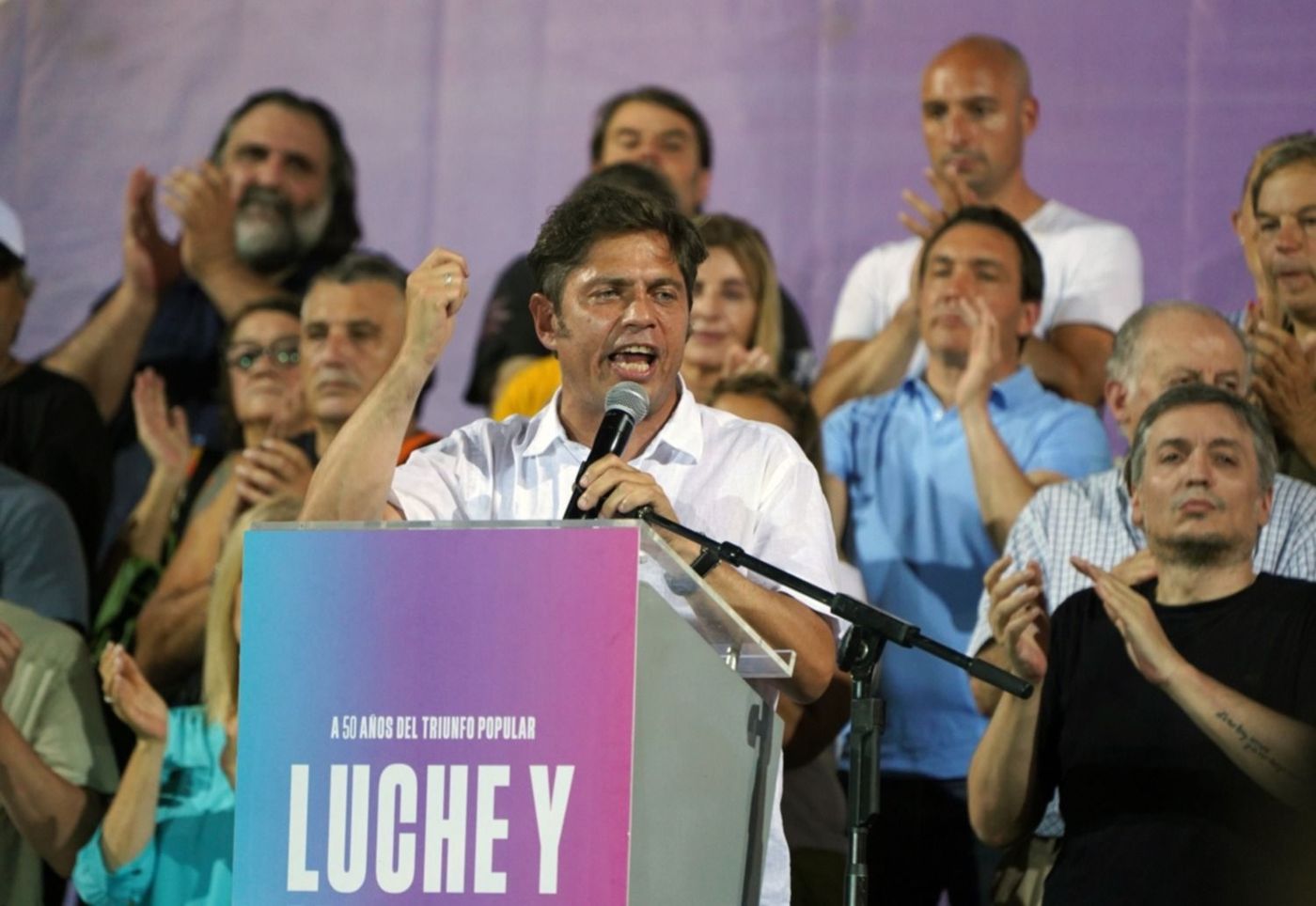 Plenario Luche y Vuelve  Máximo Kirchner - Plenario Luche y Vuelve  Máximo Kirchner Kicillof