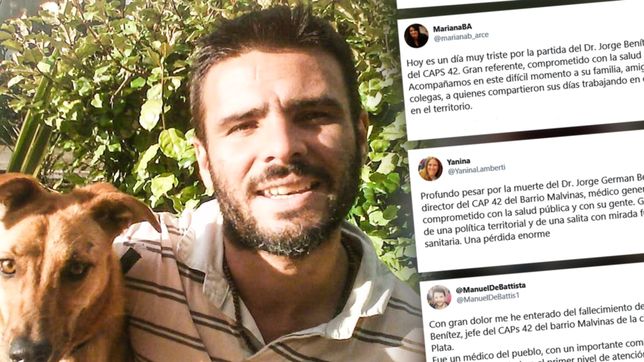 el recuerdo de amigos, companeros y dirigentes tras la muerte del medico en la plata