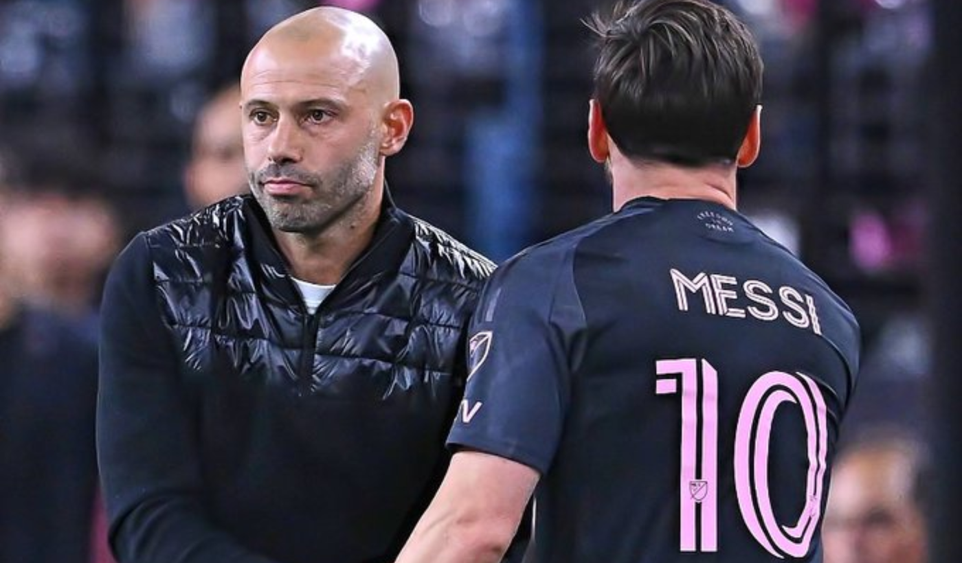 Mascherano Messi Inter Miami