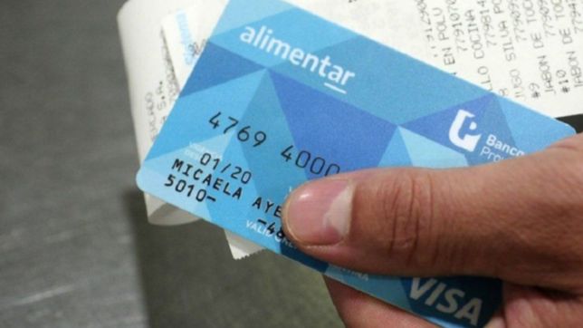 ¿quienes y cuando cobraran el aumento de 50% en la tarjeta alimentar?