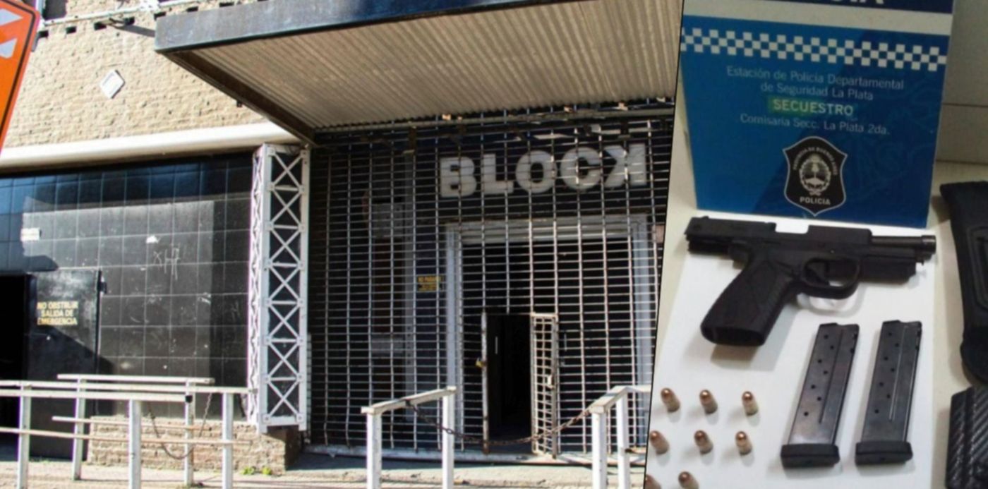 Detenido con un arma en Block