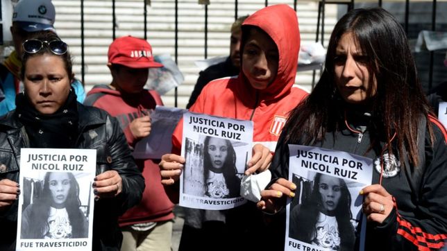 el juicio por el crimen de nicol ruiz definira si fue travesticidio y podria endurecer la pena