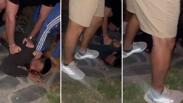 los vecinos sorprendieron a un ladron y lo entregaron a la policia