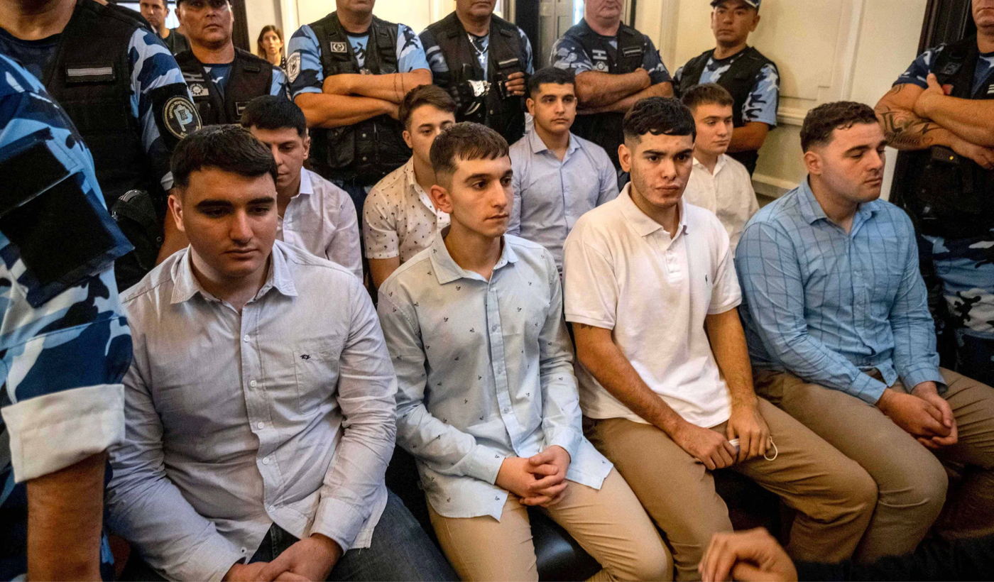 Rugbiers condenados por el crimen de Báez Sosa