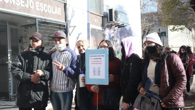 otro frazadazo en el consejo escolar por la falta de calefaccion en escuelas de la plata