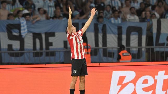 asi fue el agonico gol de guido carrillo que le dio el empate a estudiantes